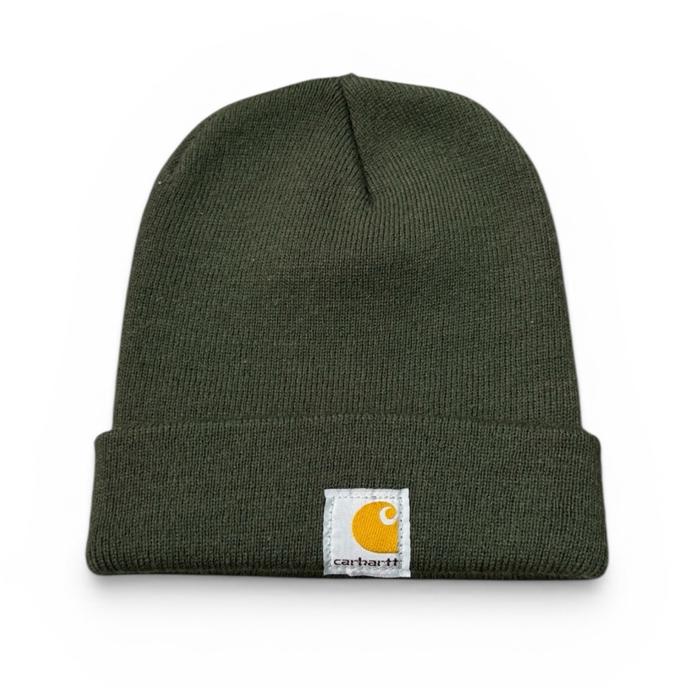 Carhartt YOUTH Olive Green Beanie